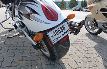 Motorrad Transport Dubai